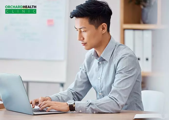 Your work confines you to a desk regularly | Orchard Health Clinic